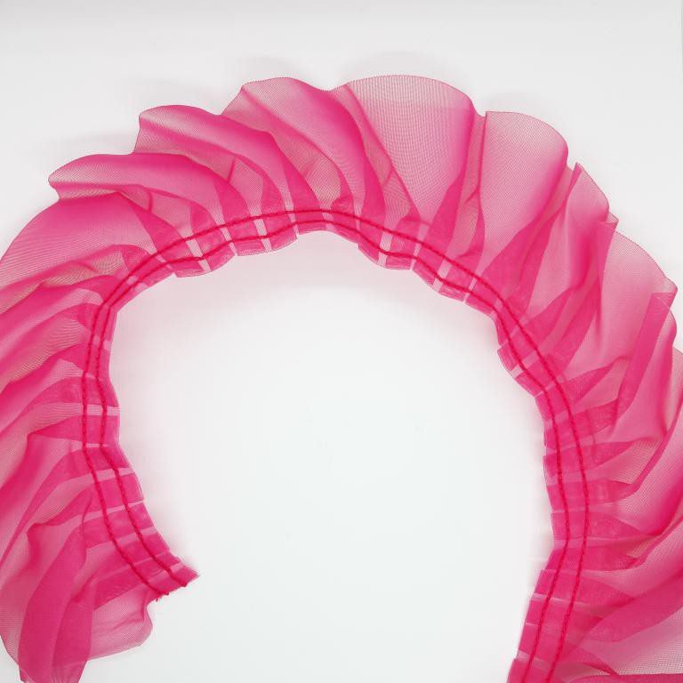 Cinta garrucha organza 6 cms