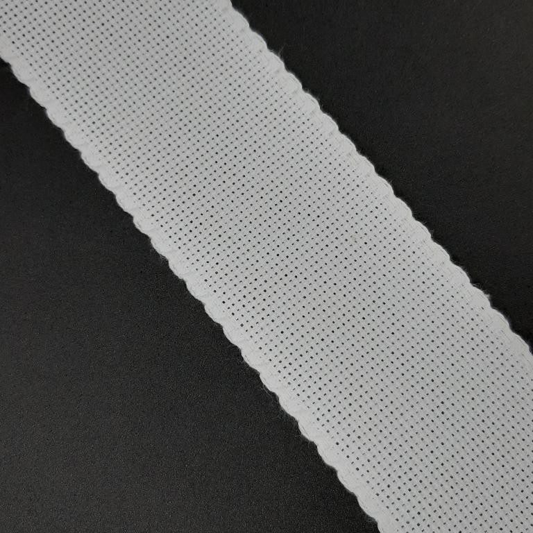 Cinta panamá punto de cruz blanca para bordar