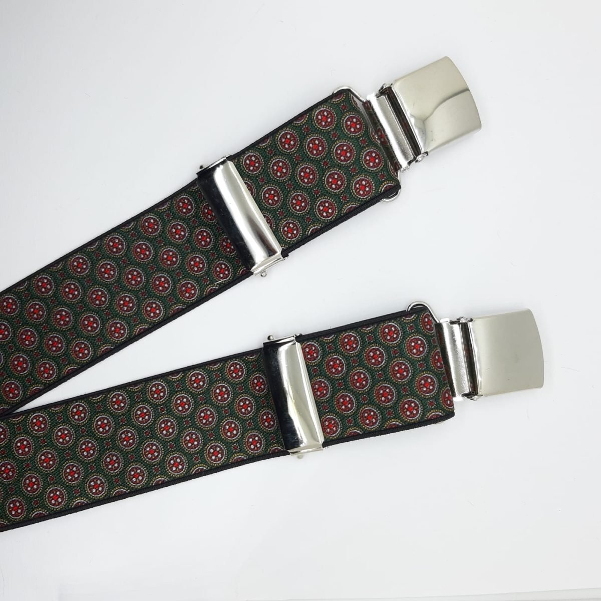 Tirantes caballero círculos pinza sujeción perfecta