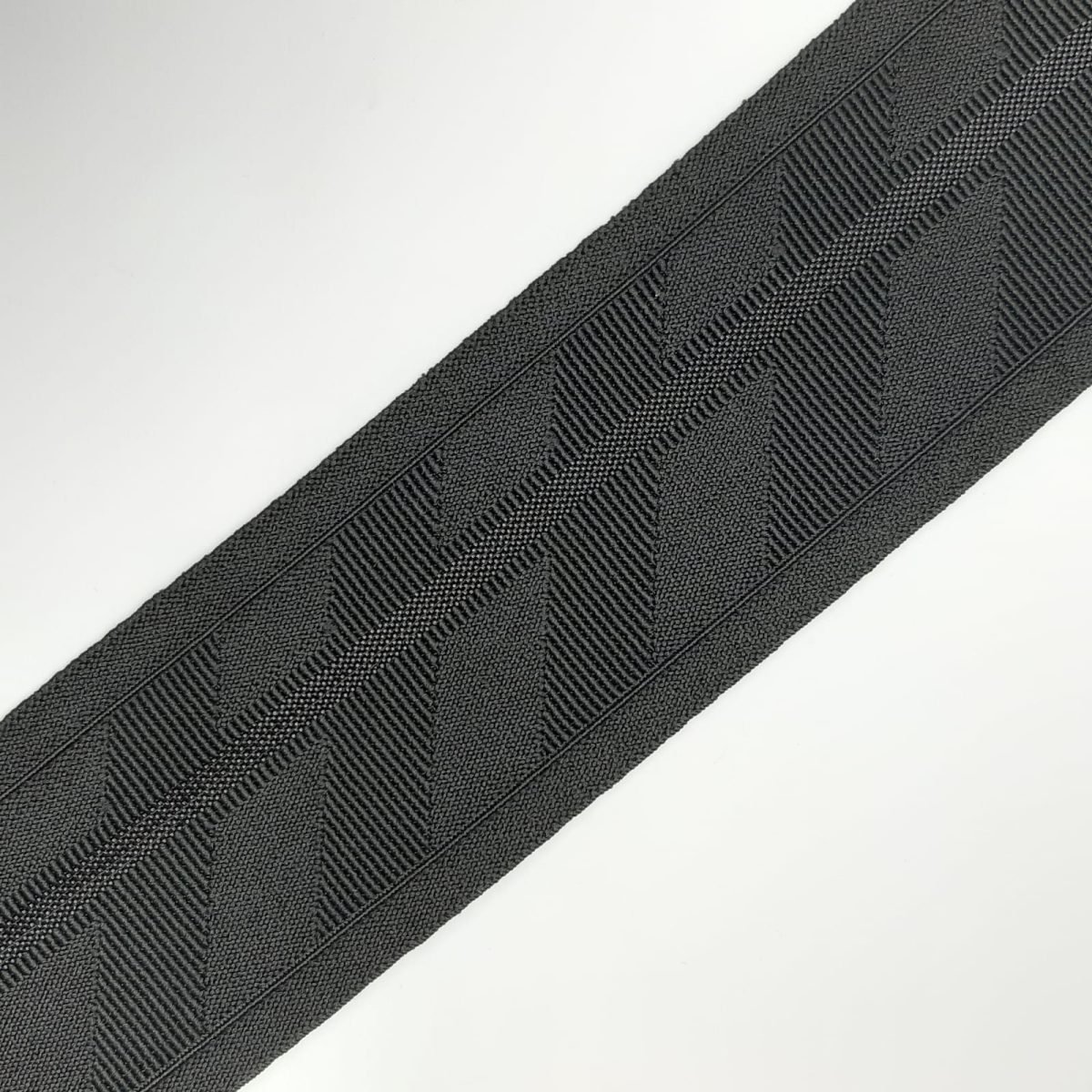 Cinta elástica suave lurex negra 5,5 cms ideal cintura