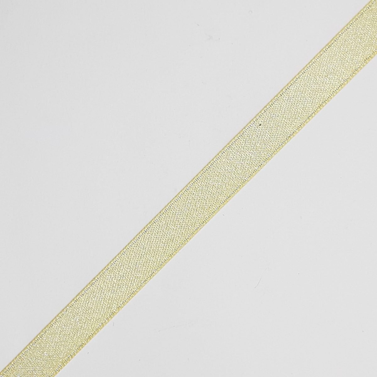 Cinta raso efecto metalizado 1 cm