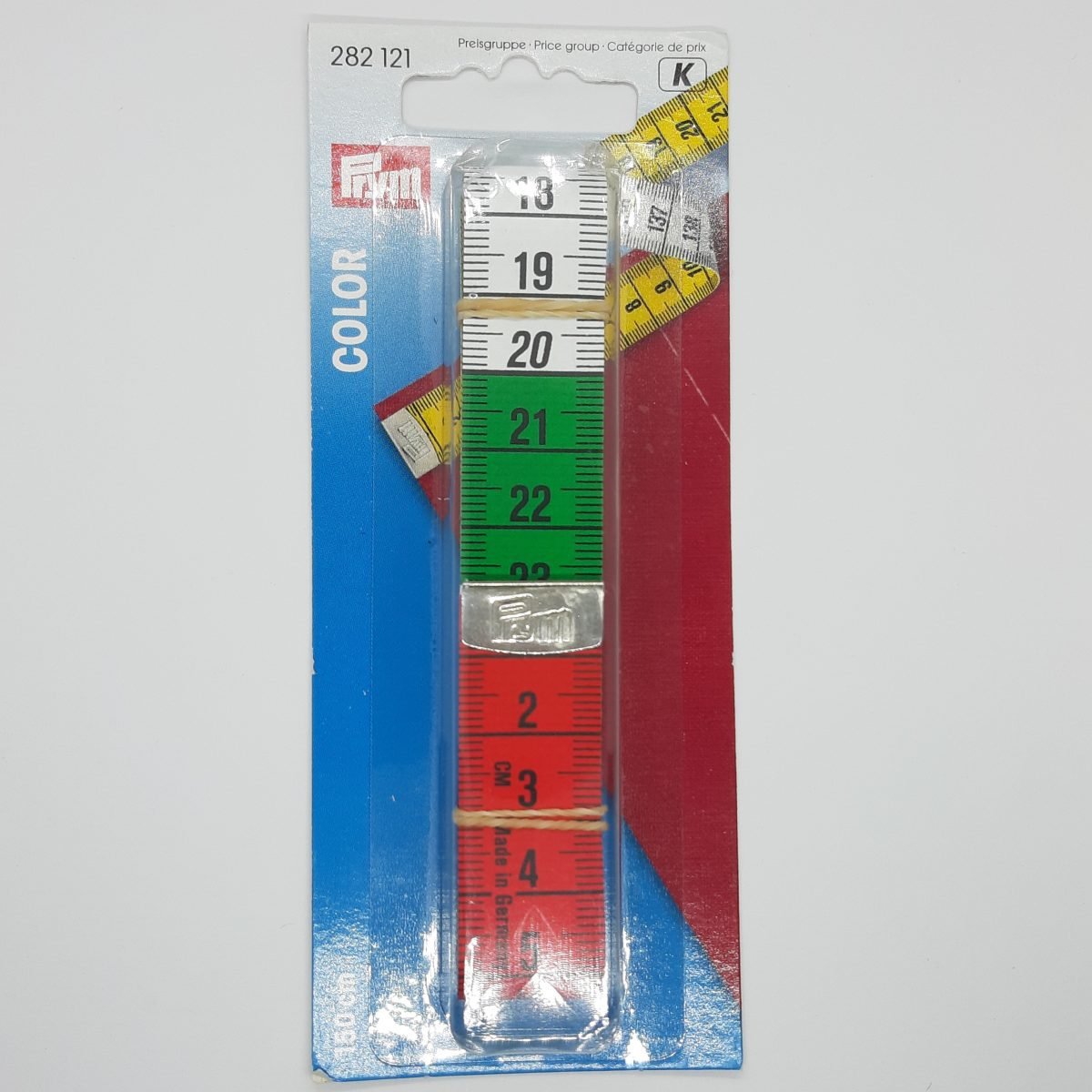 Cinta métrica talla en dos caras de alta costura 150 cms