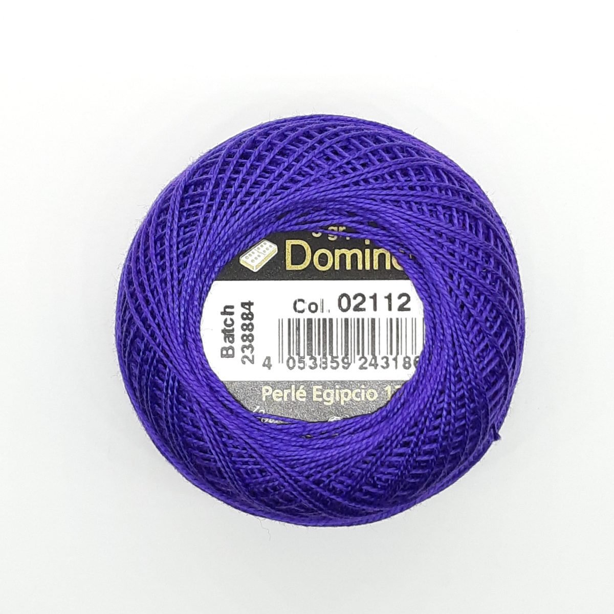 Ovillo hilo Nº 12 de 5 gramos Domino para bordar y punto de cruz