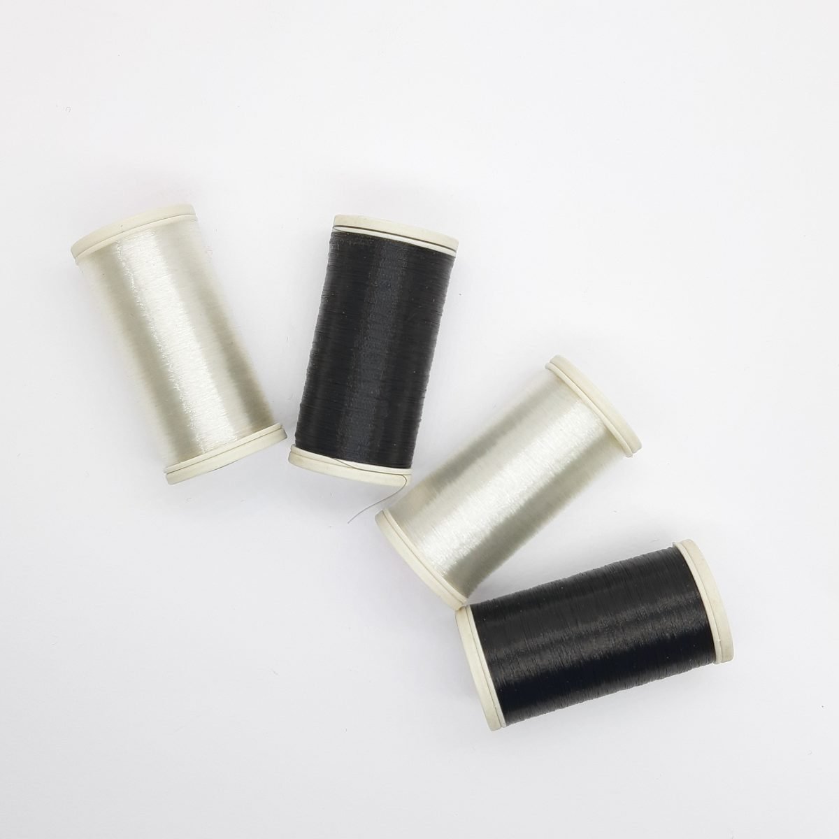 Bobina hilo invisible Coats de 200 metros para joyería 