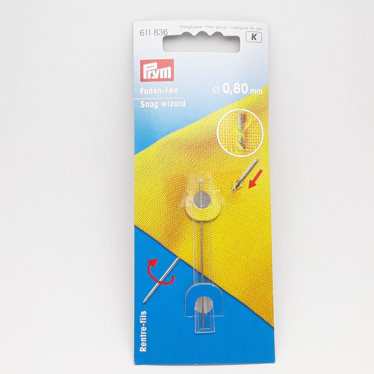 Aguja mágica para reparar enganches