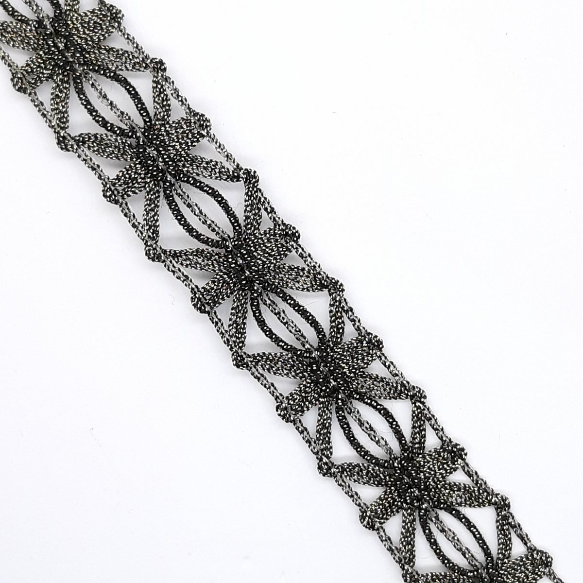 Galón pasamanería metalizada oro viejo oscuro 1,5 cms 