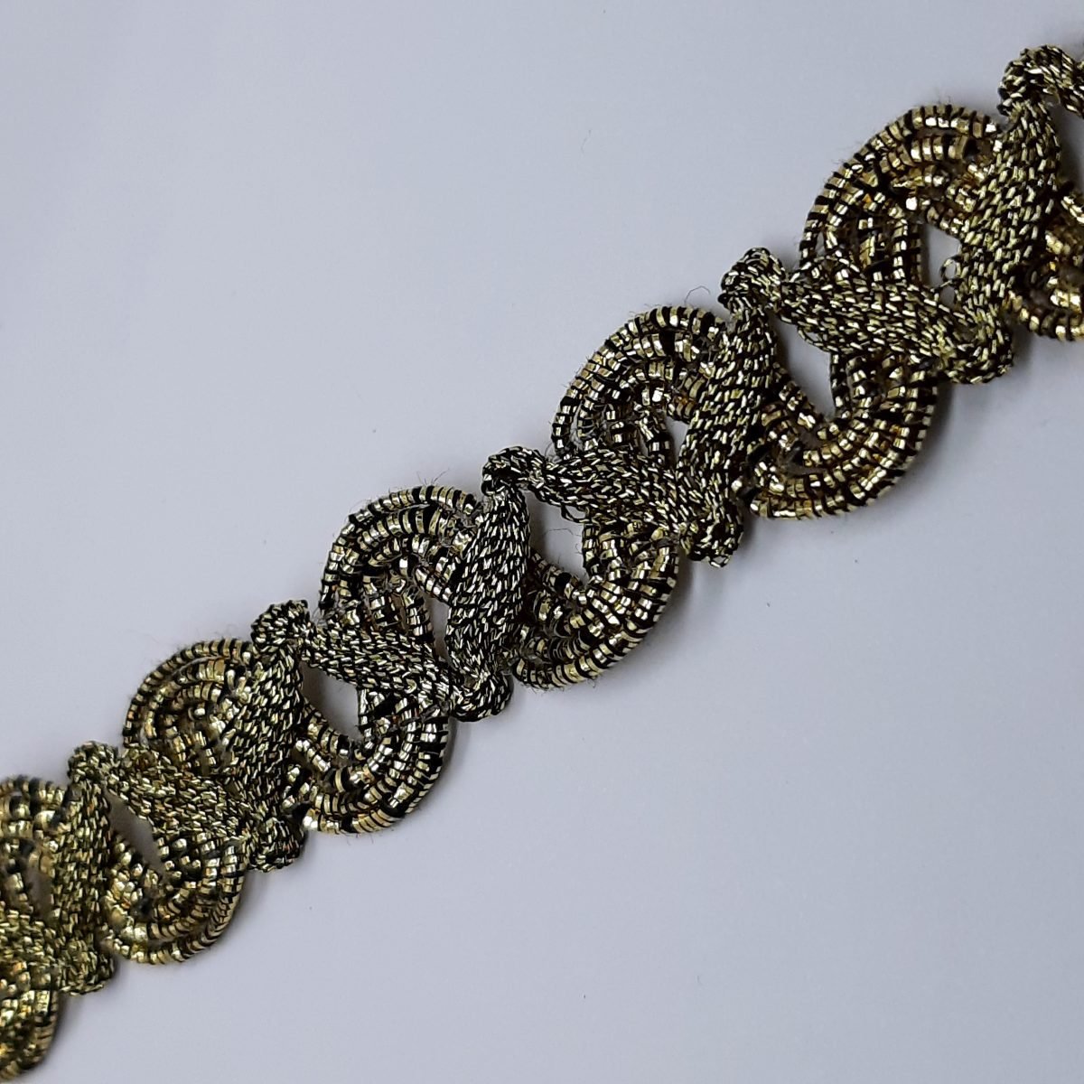 Galón pasamanería metalizada 1,5 cms