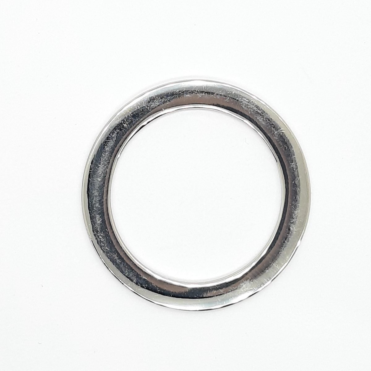 Anilla metálica plana 3 cms