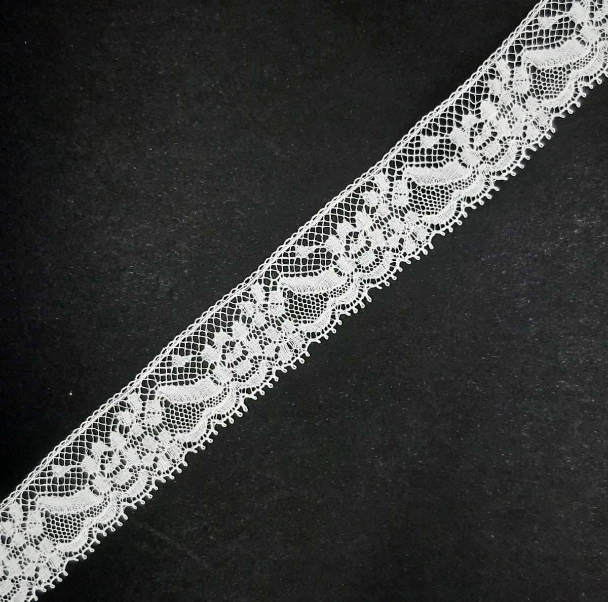Encaje valencie blanco