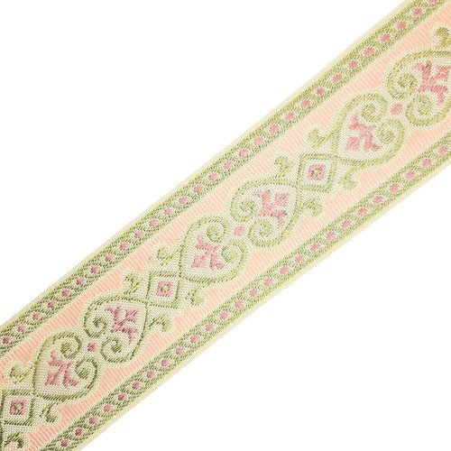 Greca de color salmón decorativa de 6 cms