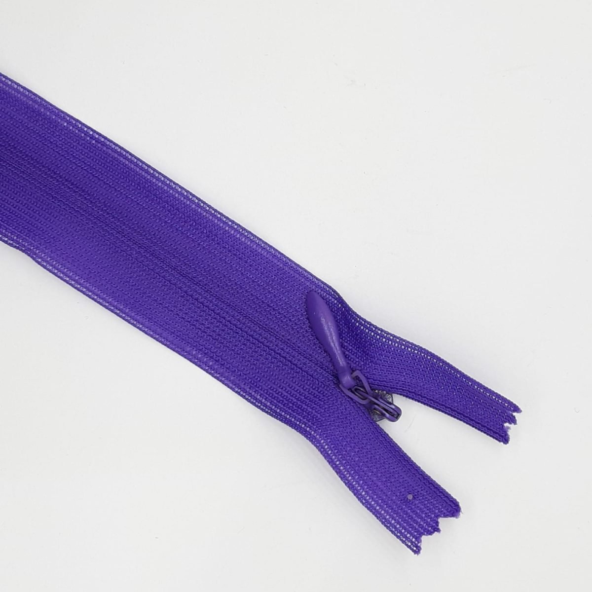 Cremallera invisible malla 3 cerrada morado