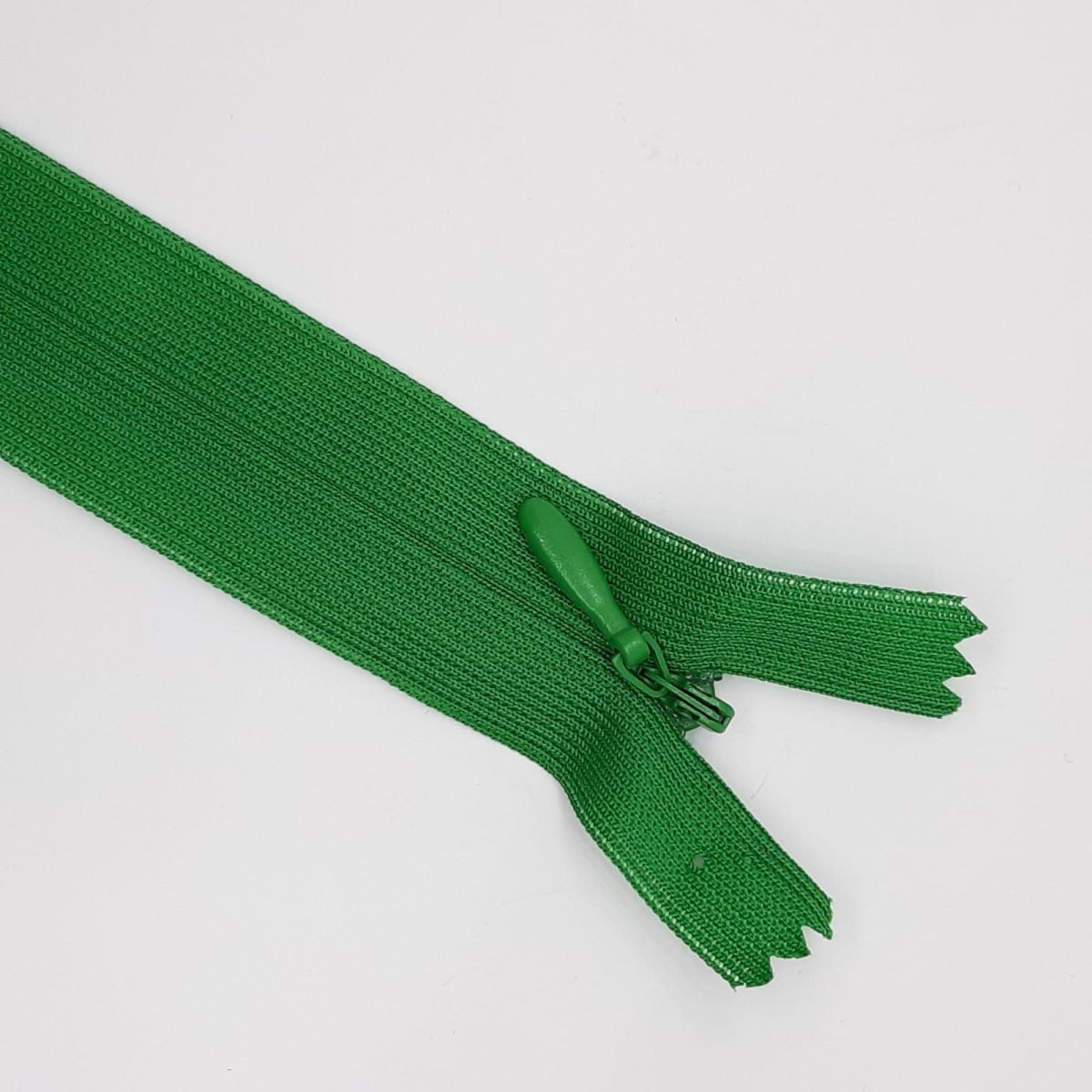 Cremallera invisible malla 3 cerrada verde billar