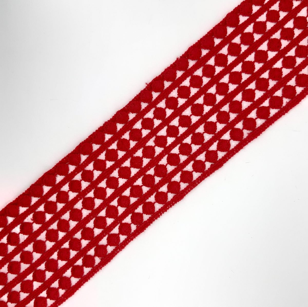 Cinta galón con círculos 7 cms