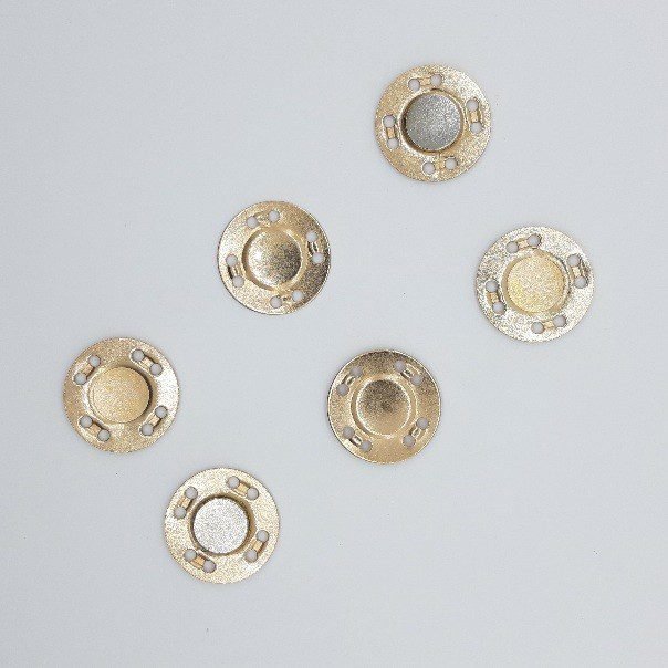 Broche imán para coser 2 cms