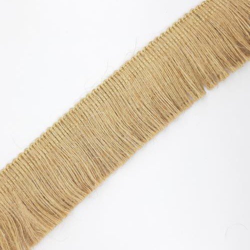 Fleco yute o de saco color natural de 10 cms