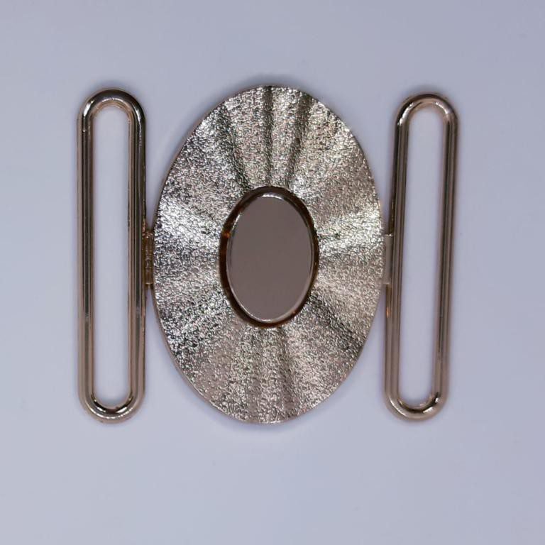 Hebilla cinturon oval 6 cms