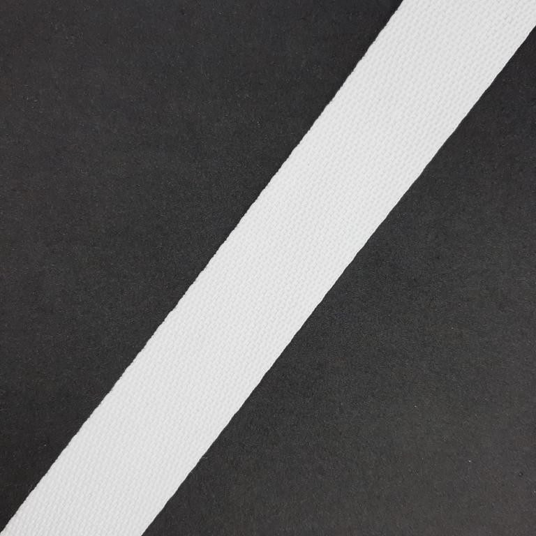 Cinta mochila poliéster blanco