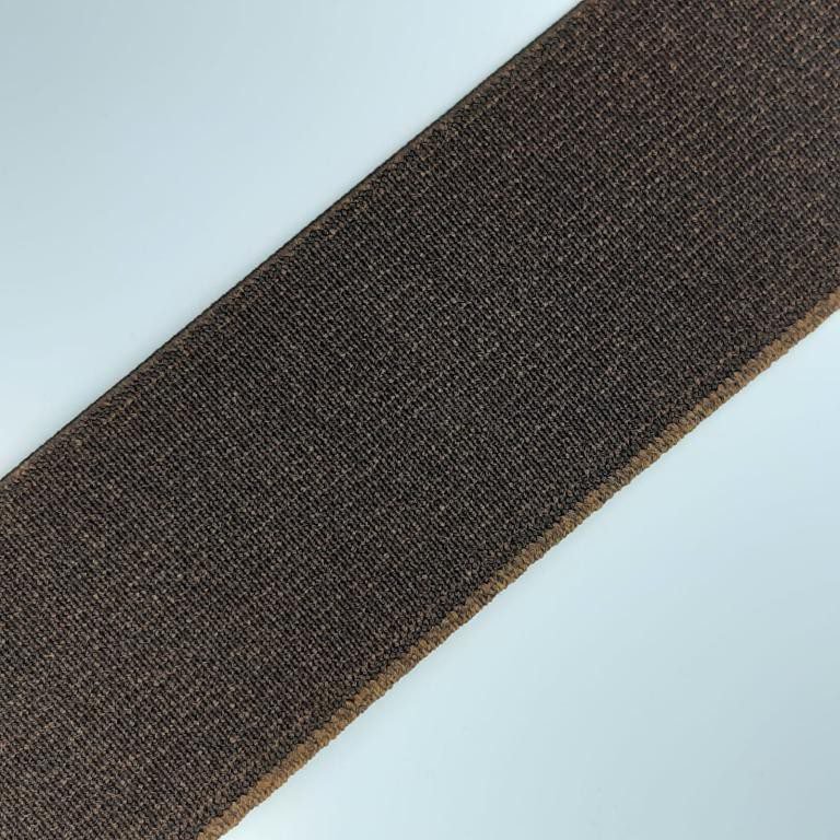 Cinta elástica ancha fuerte marrón