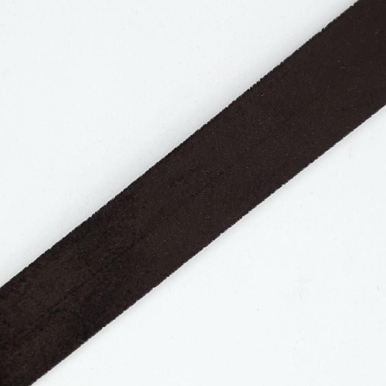 Cinta bies antelina 1,8 cms  Byetsa marrón